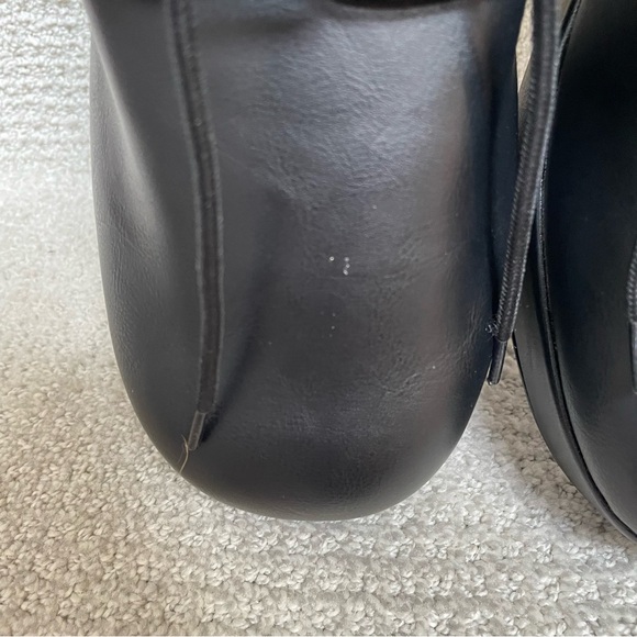 Funtasma Men's Disco Retro Black Polyurethane Lace Up Platform Shoes Halloween - Picture 3 of 14